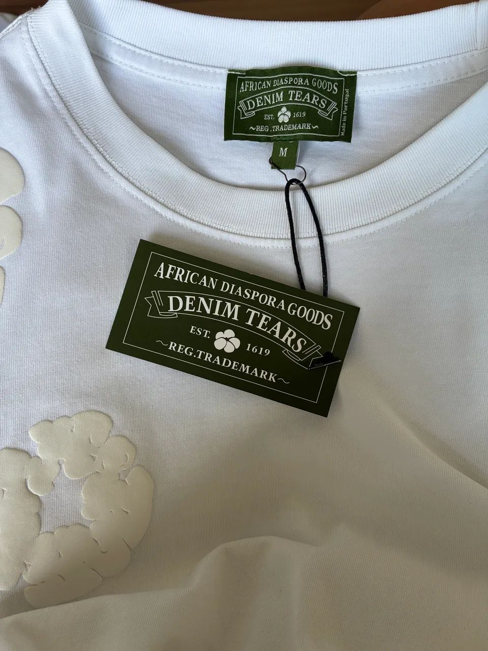 Conjunto Denim Tears Branco M  - Foto 5