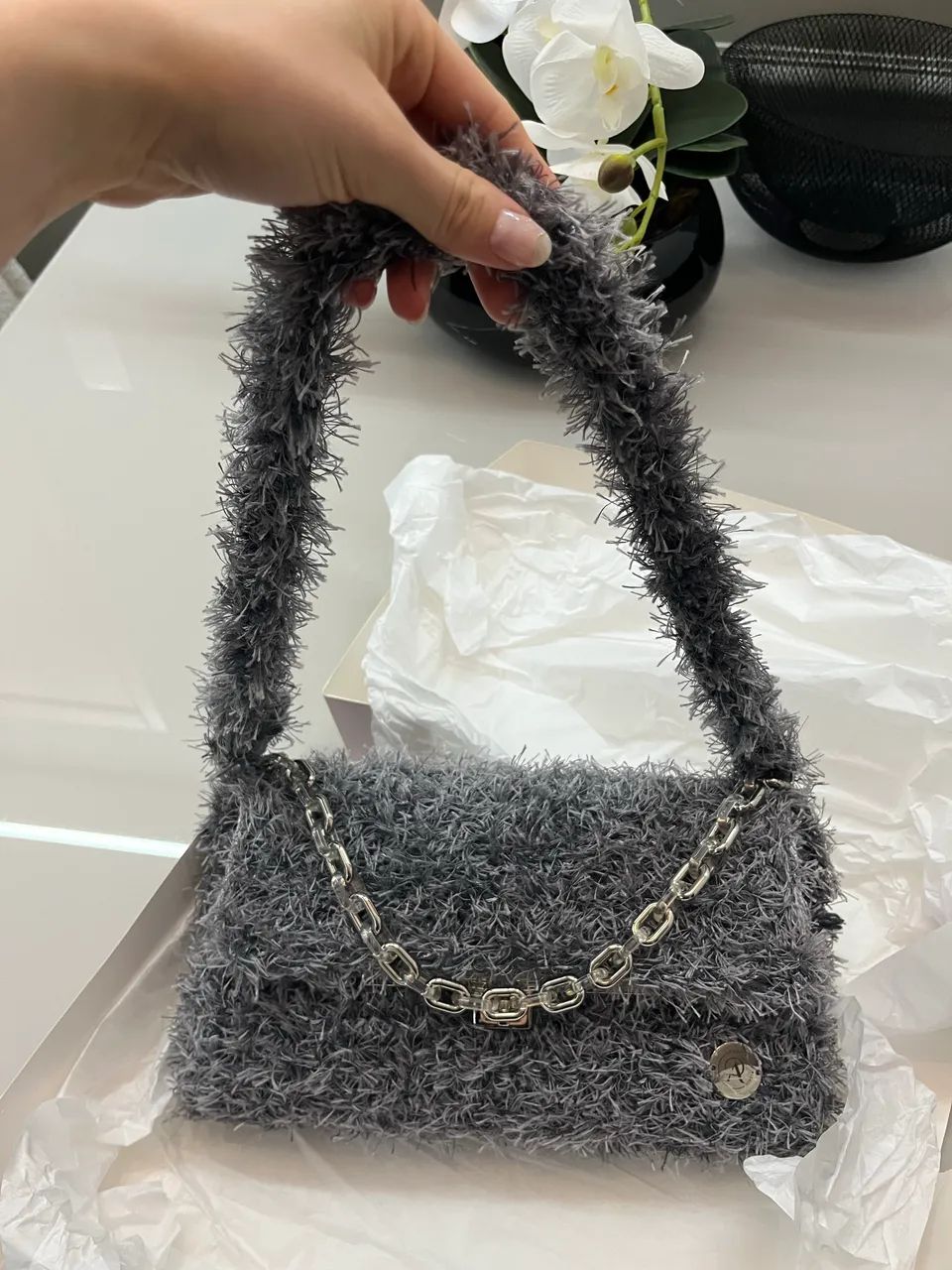 Bolsa feita a mão nova - marca exclusiva  - Foto 3