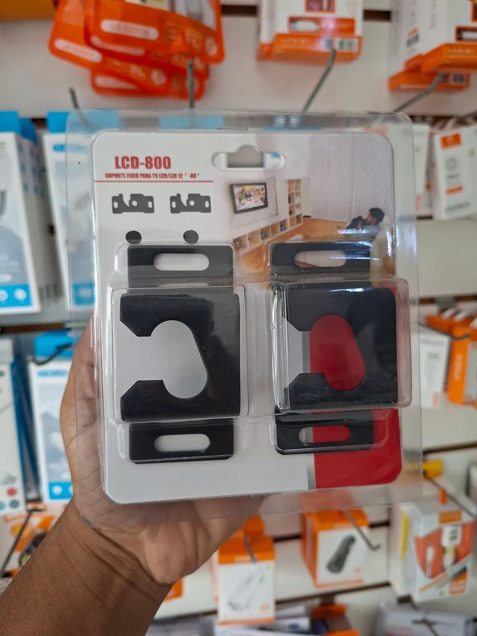 Suporte para tv fixo 12 a 80 polegadas - entrega em slz e região 