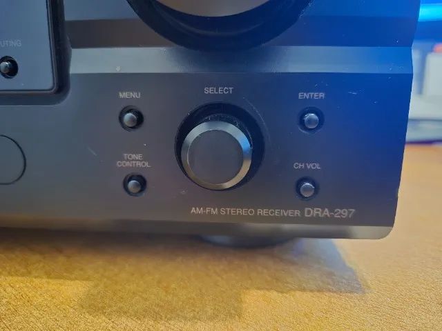 Receiver Denon Dra 297 con controle - Foto 3