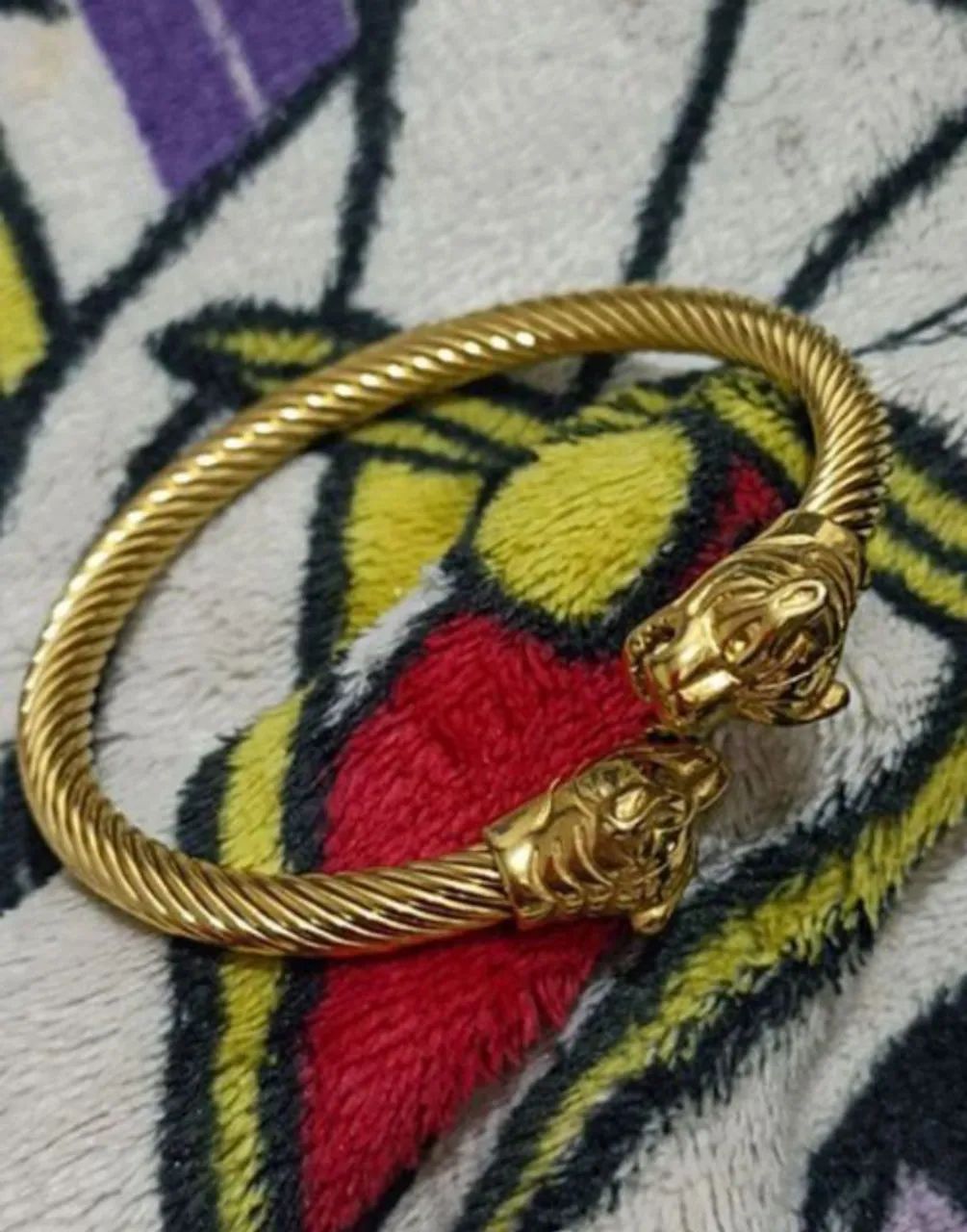 Bracelete onça dourada  - Foto 2