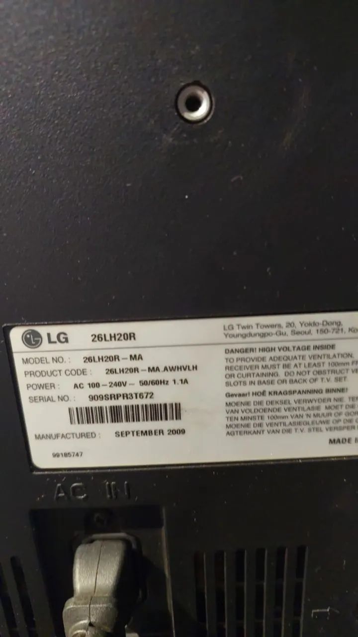 TV LG 26" LCD (não é smart) - Foto 2