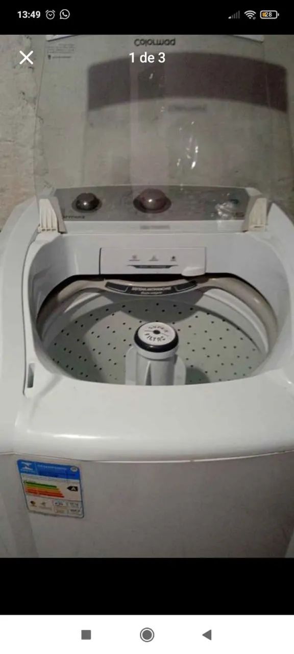 Vendo lavadore de roupas (com  defeito), Colormaq 15k 300 reais, - Foto 3