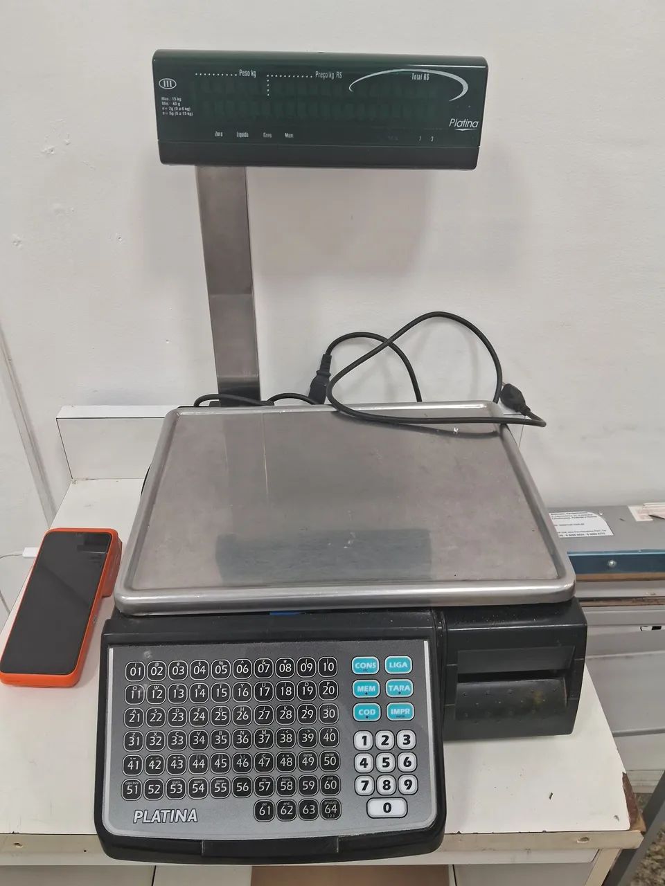 Balança térmica filizola platina 