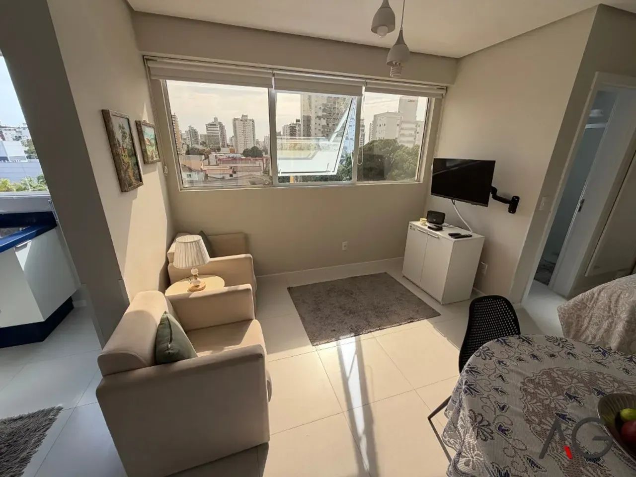 Studio mobiliado para aluguel possui 33 m² e 02 vagas em Estreito - Florianópolis - SC - Foto 2