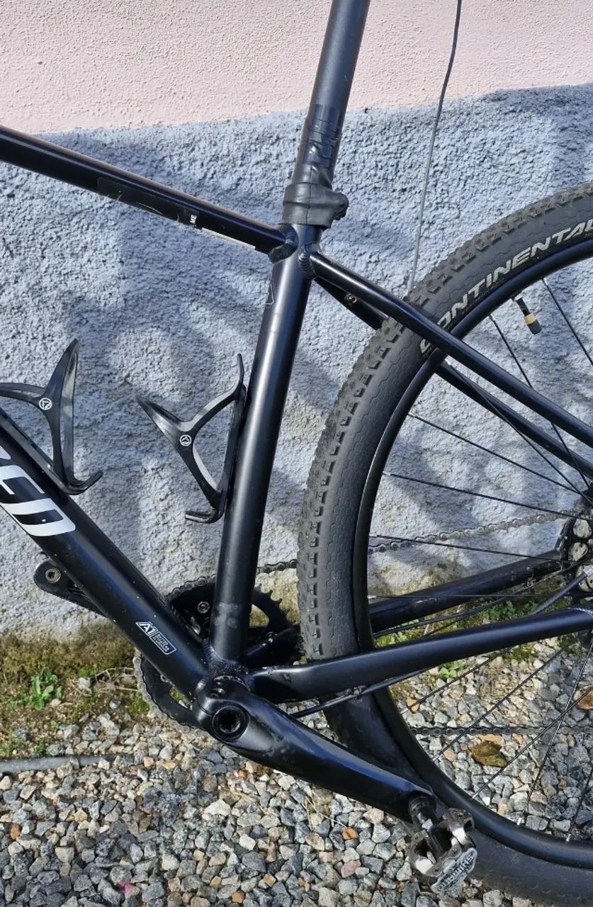 Specialized Rockhopper Comp com upgrades 17" M preta - Foto 2