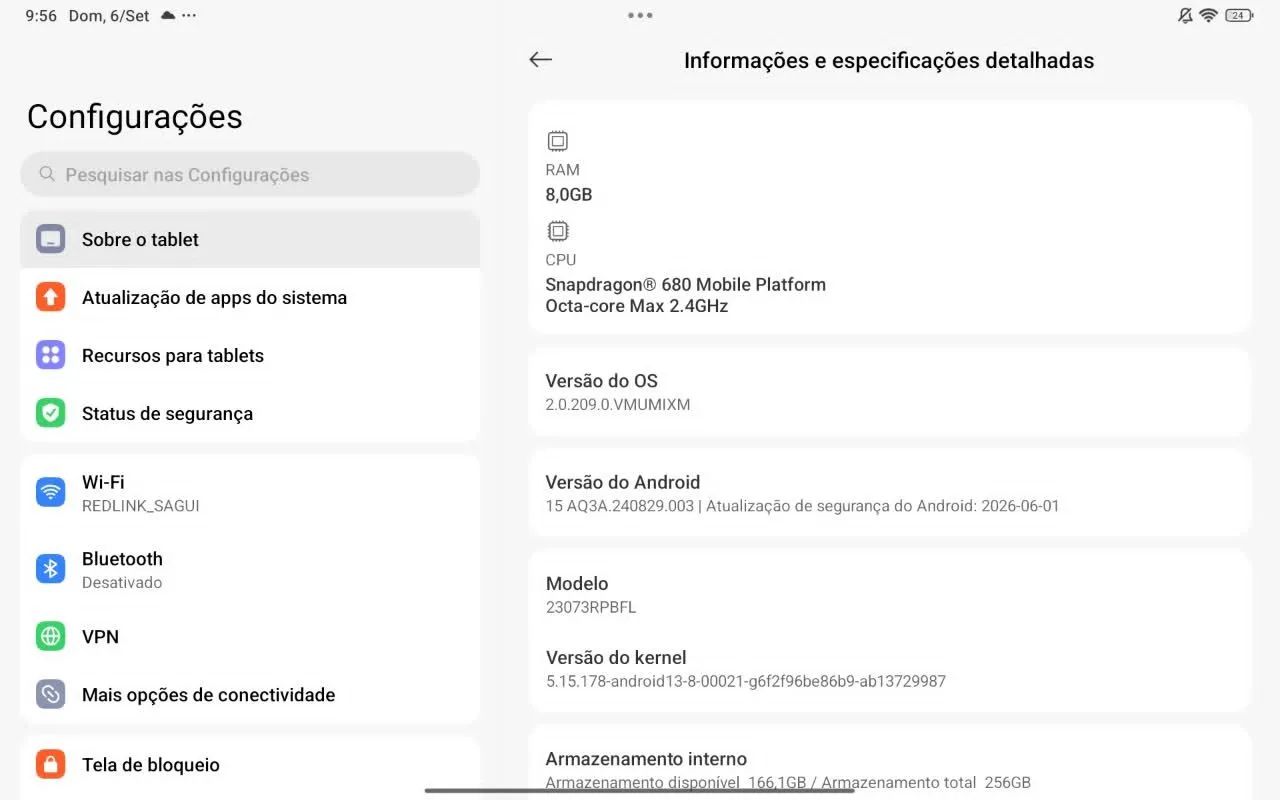 Tablet Redmi Pad SE Xiaomi - 8GB RAM / 256GB  - Foto 3