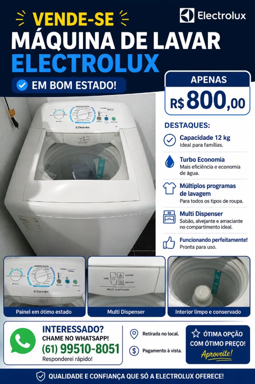 Máquina de lavar 