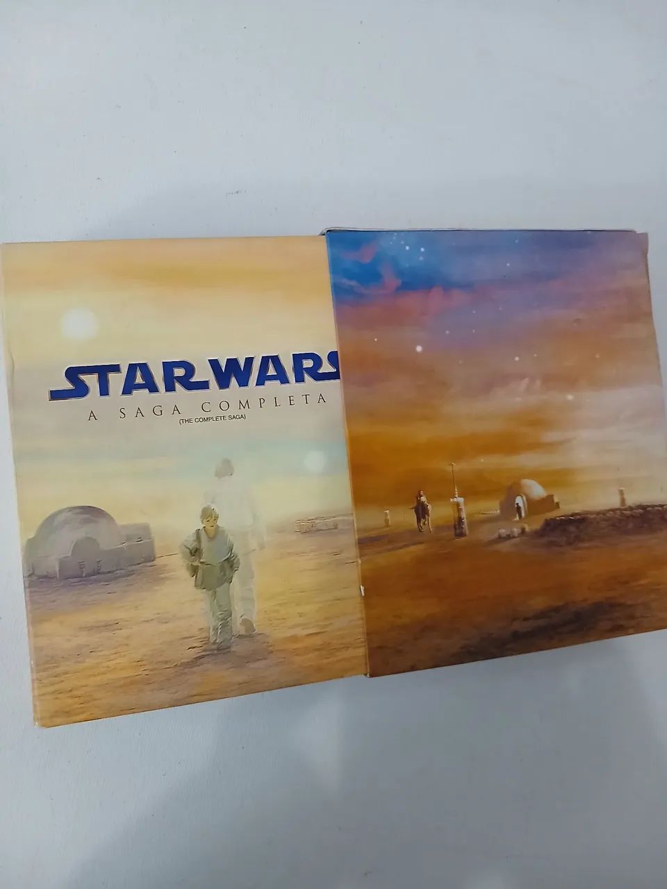Box blu-ray "star wars" a saga completa( 9 discos) usado  - Foto 3