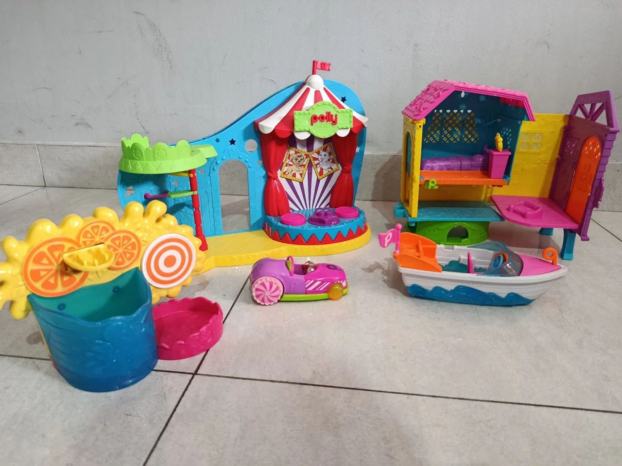 Brinquedos da Polly pocket 