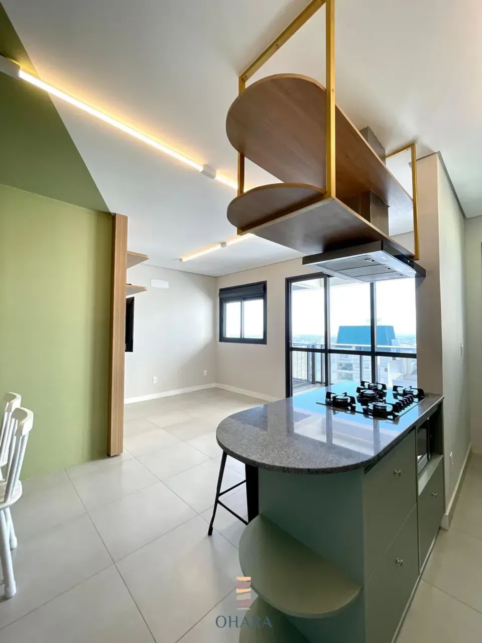 Ed Urbanit - Studio 1 quarto sendo 1 suíte - 2 vagas de garagem - 55m² Sacada - Foto 4