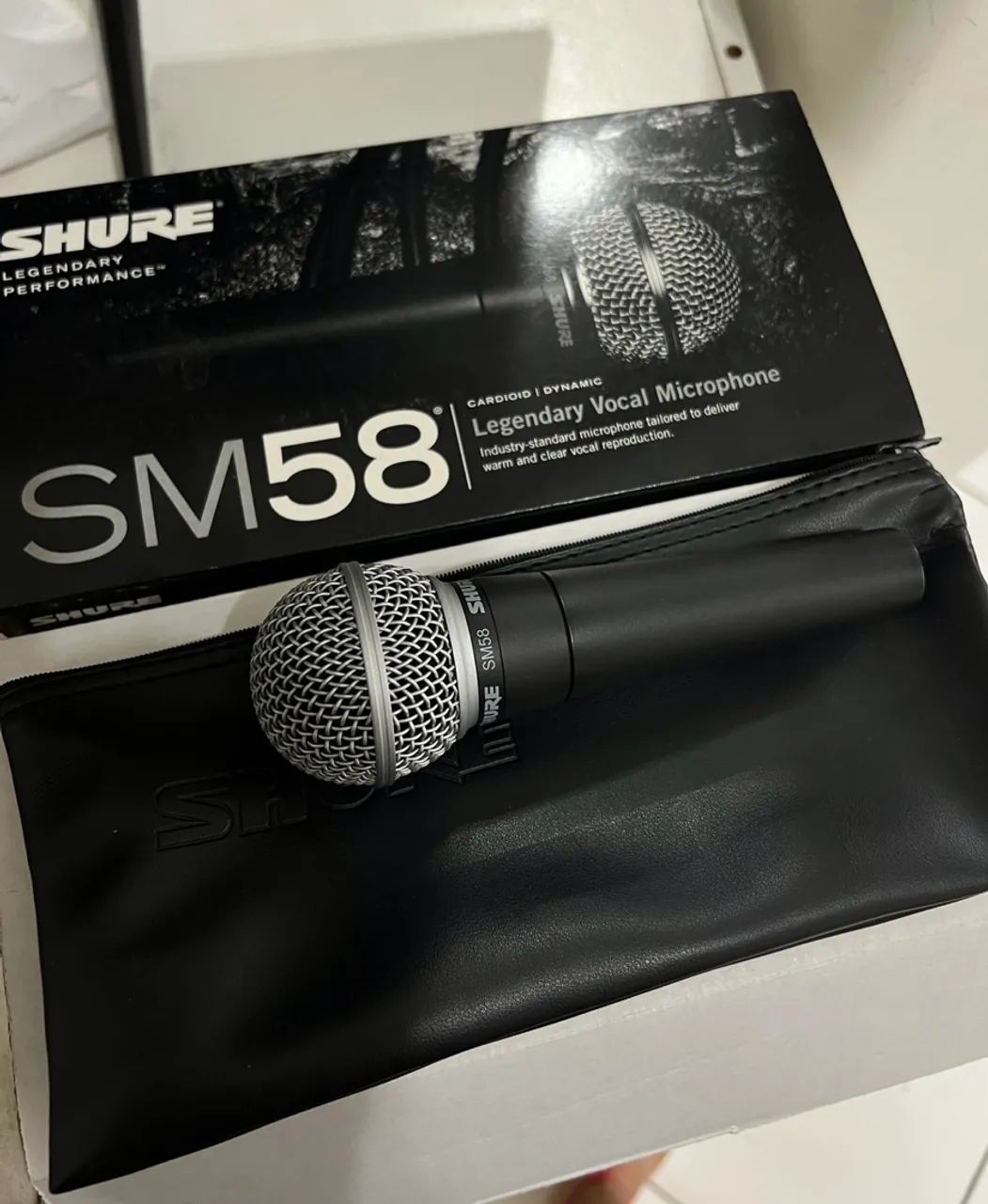 SM58 - Microfone Vocal Profissional