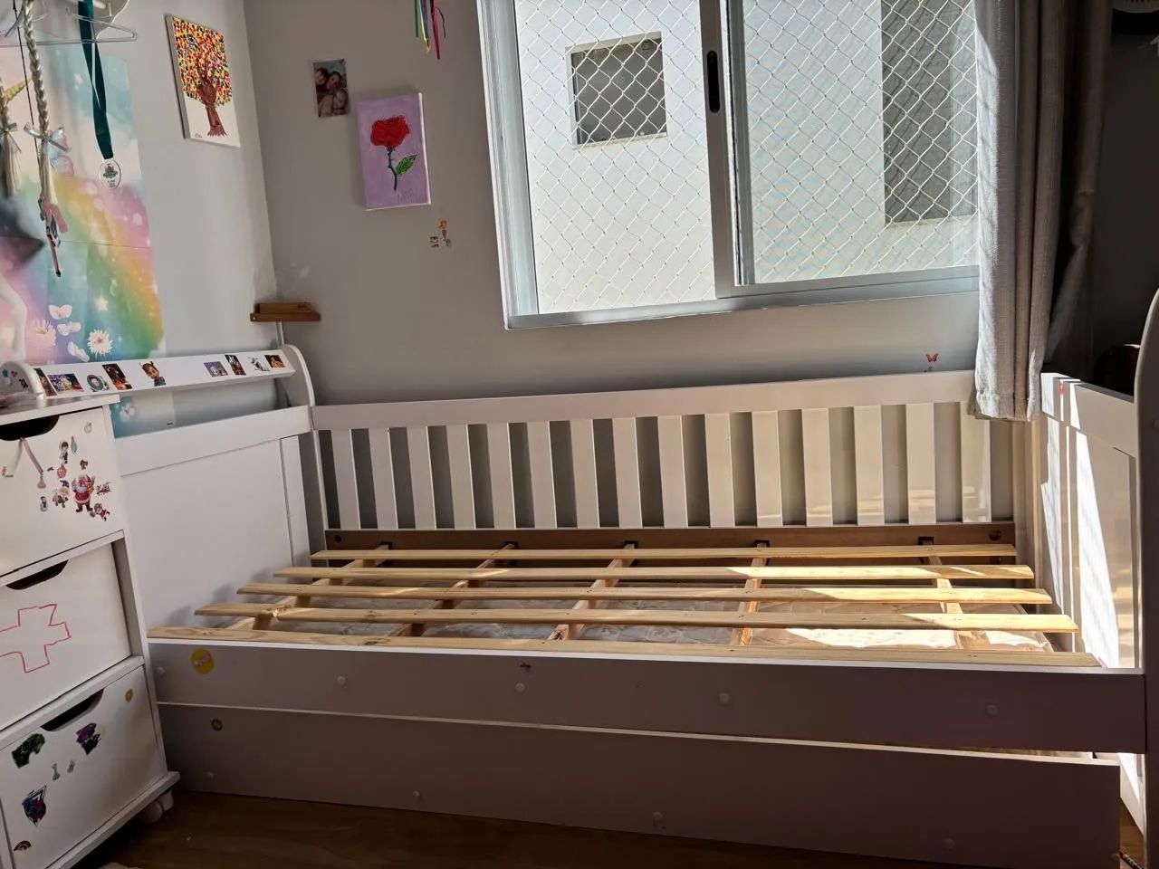 Cama solteiro usada 