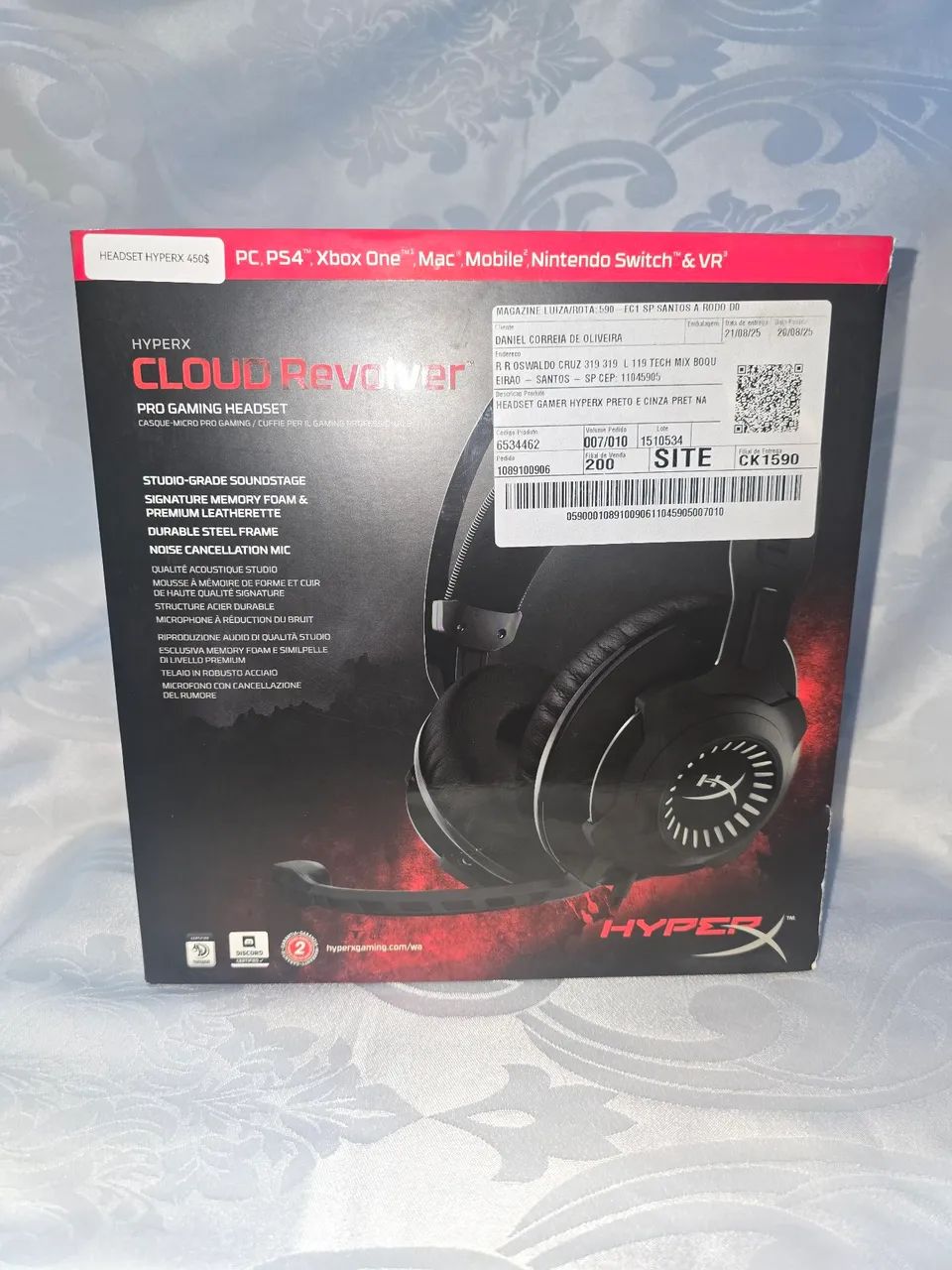 Headset HYPERX CLOUD REVOLVER - Foto 5