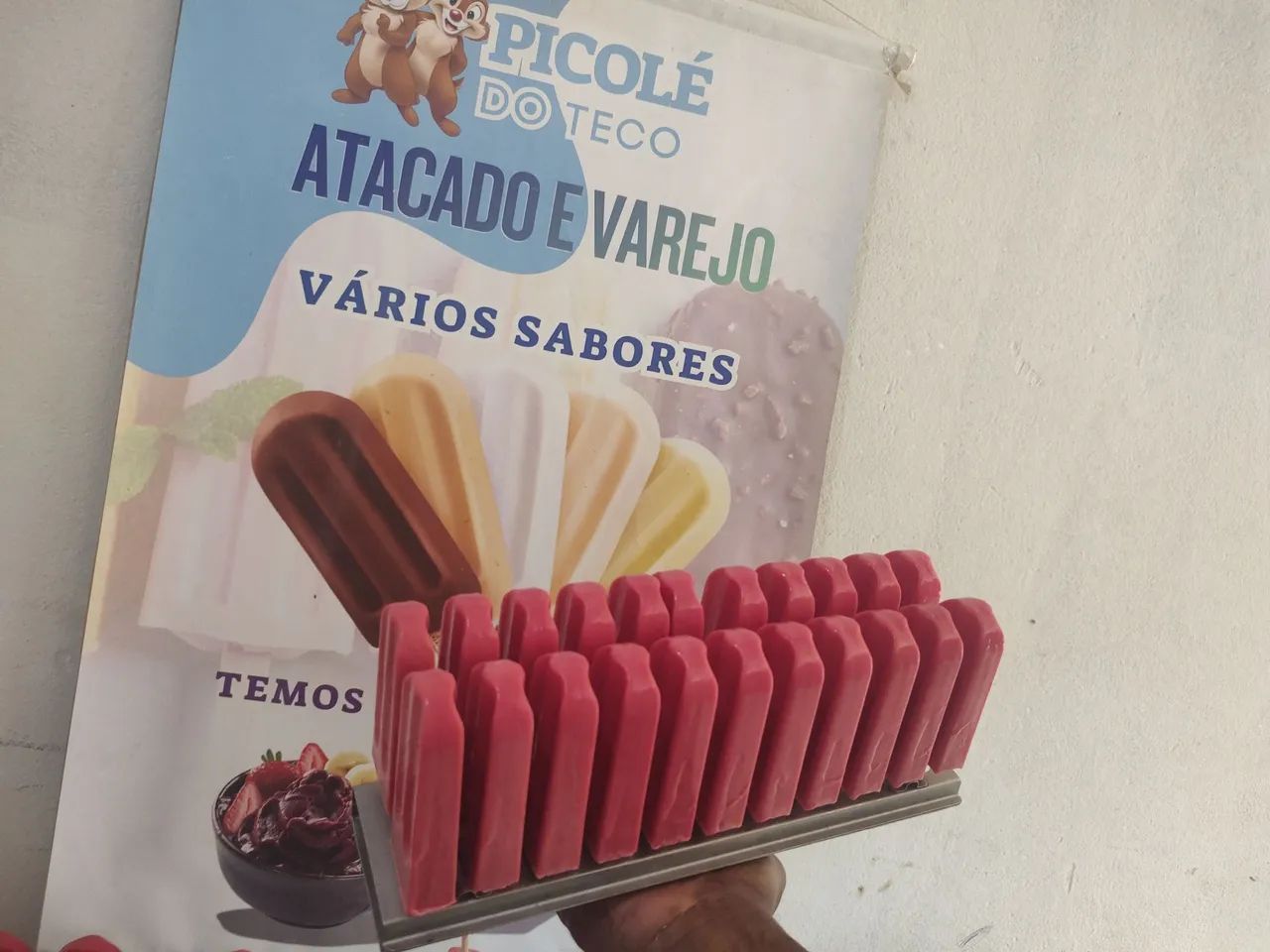 Picolé atacado *