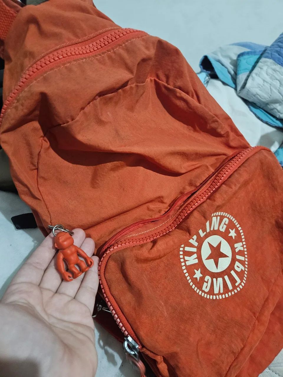 Mochila que virá bolsa kipling original  - Foto 5