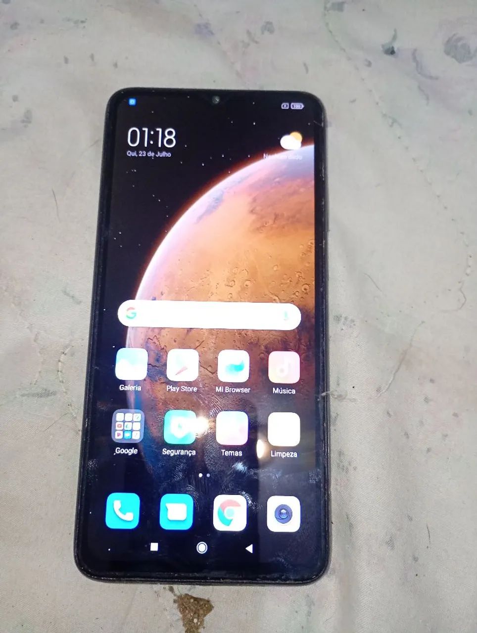 Vendo celular Note 8 Pro.Usado ótimo 