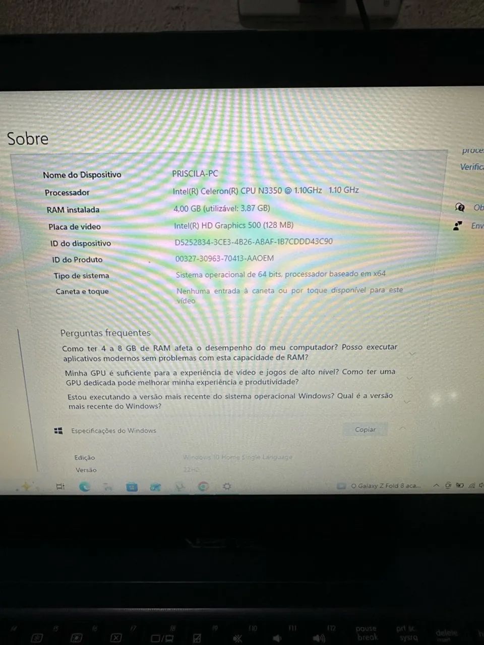 Vendo notebook da asus 2.000 - Foto 5