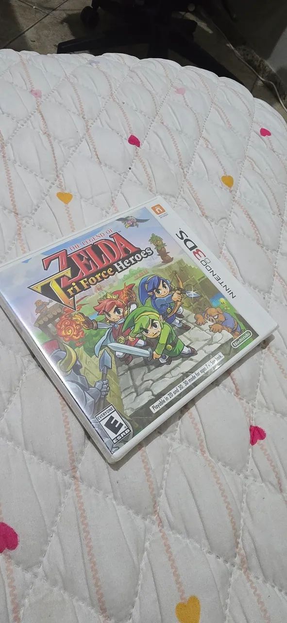 Zelda tri force heróis 3ds Lacrado