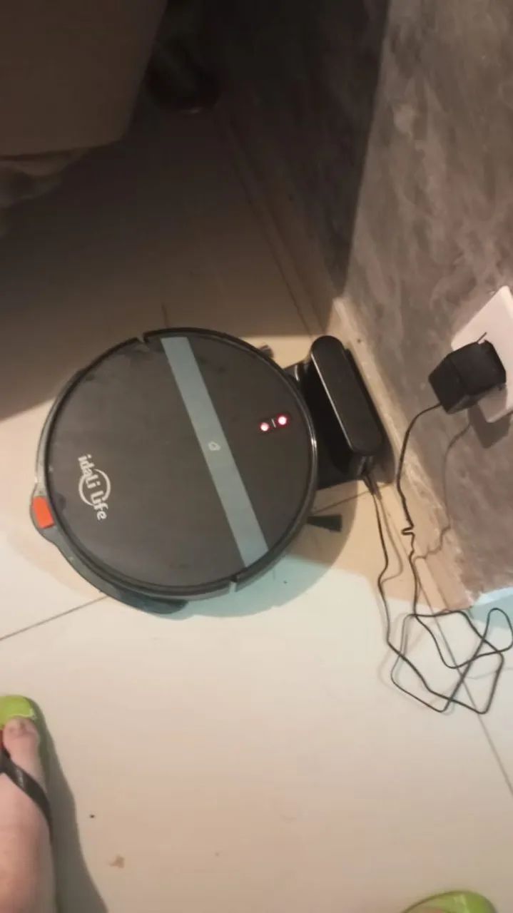 Aspirador robô idali life inteligente