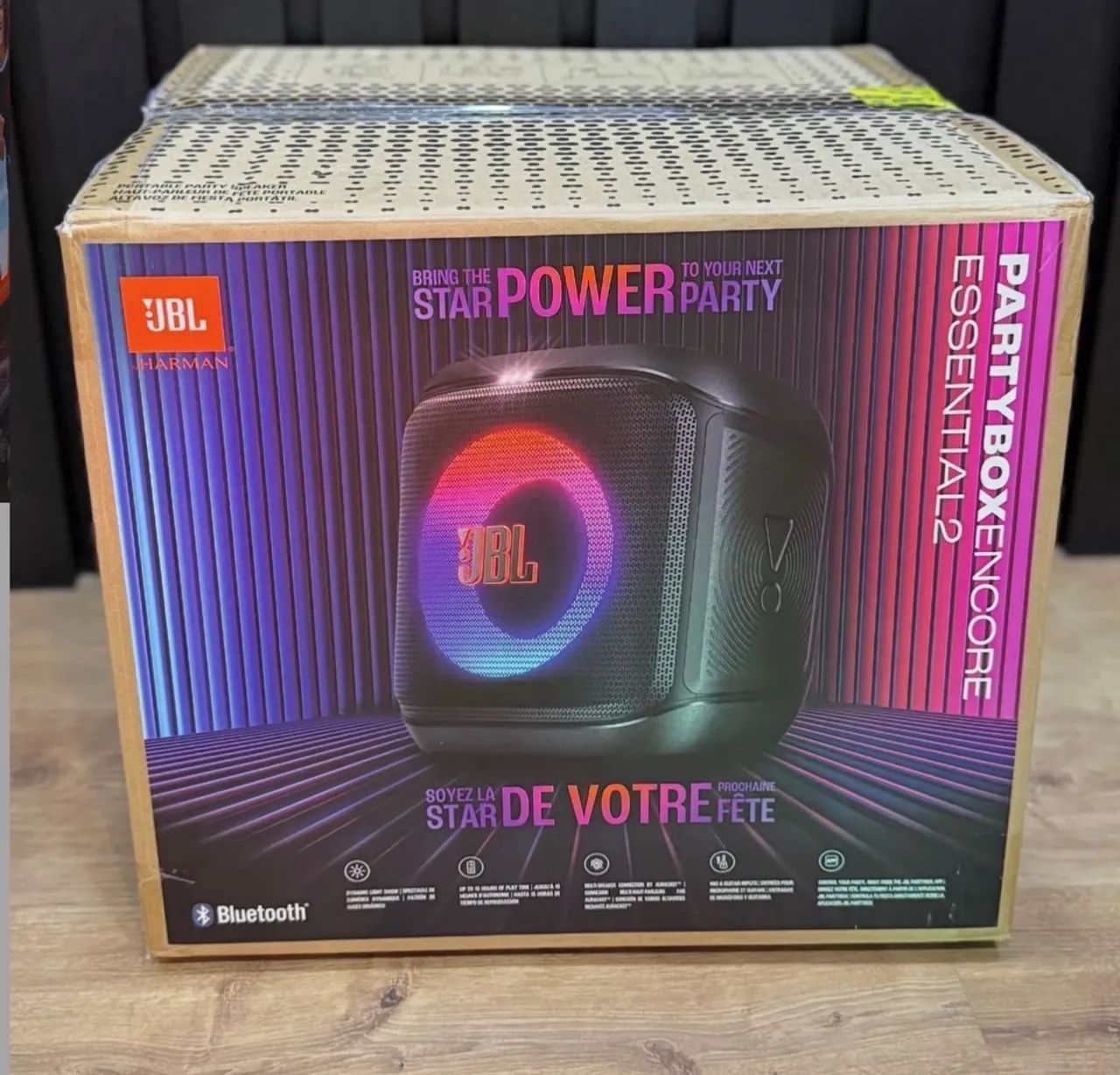 Jbl Partybox encore 2 sem microfone 