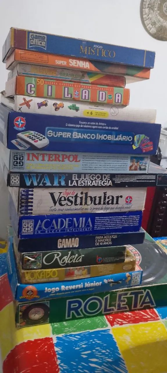 Jogos de tabuleiro antigos preco por jogo - Foto 3