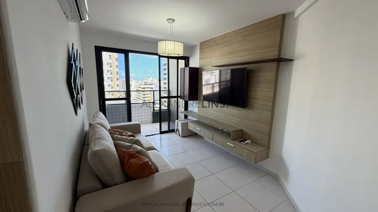 Edf. Mares do Sul. 3 quartos mobiliado e com 2 vagas na Jatiúca - Foto 5