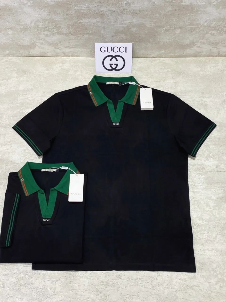 Camisa Polo Gucci Luxury Cotton - Foto 2