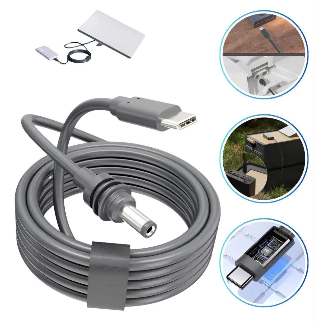 Cabo Tipo c Para Starlink Mini 3m - Foto 5