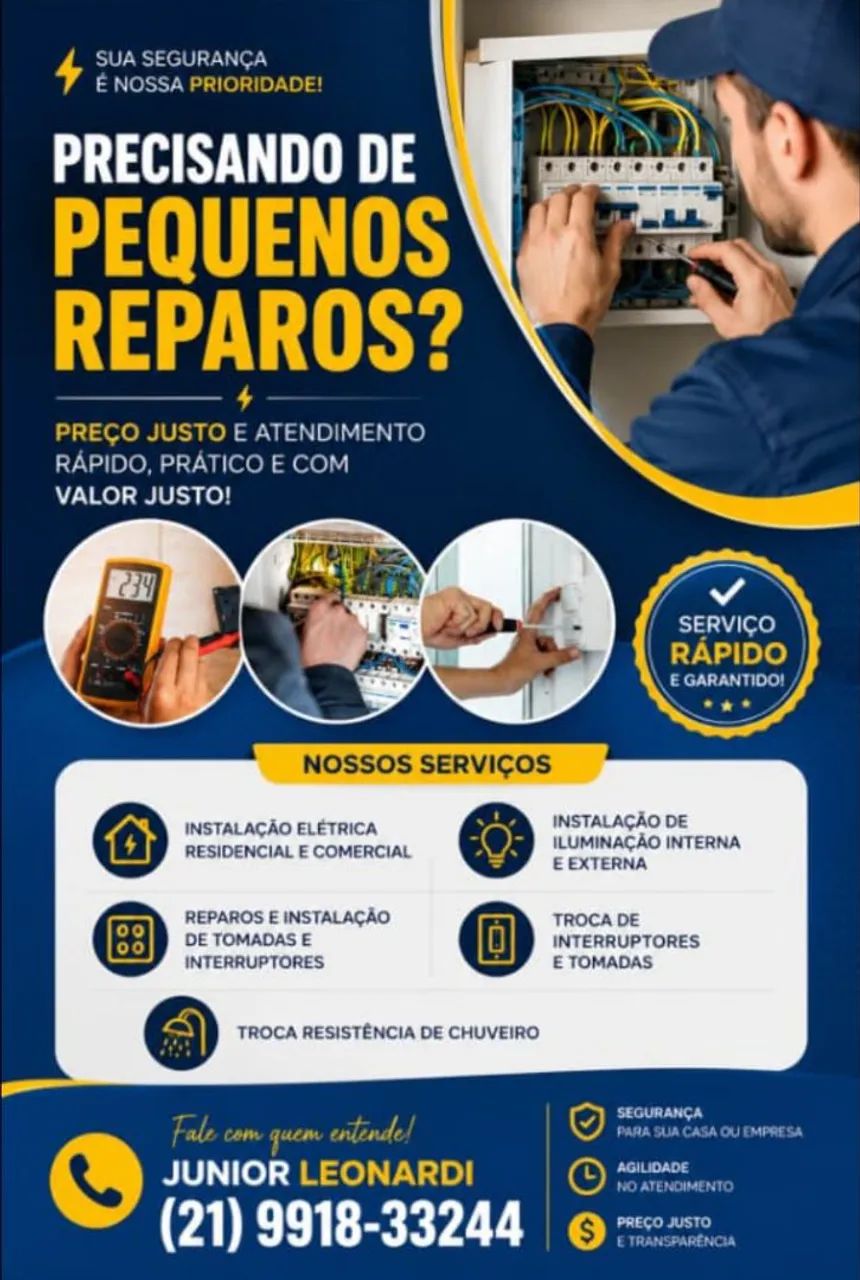Elétrica residencal e comercial 