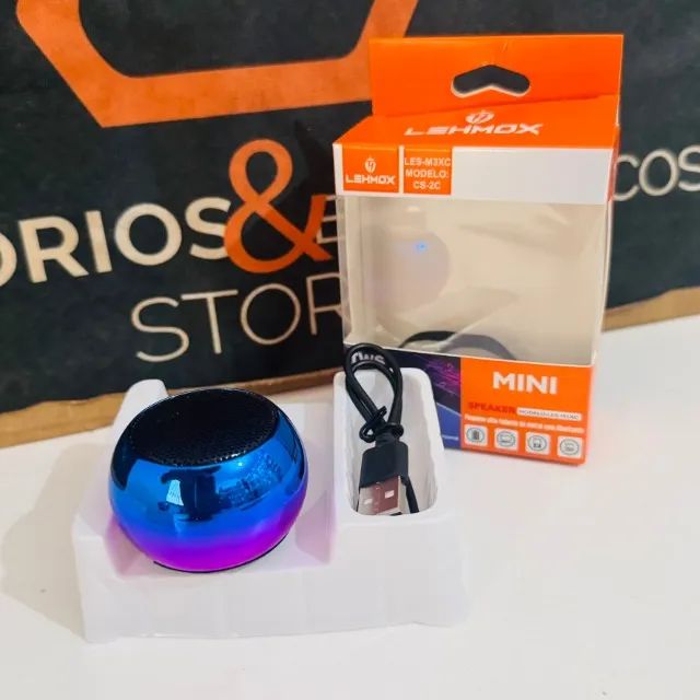 Mini Caixinha de som Bluetooth - Foto 4