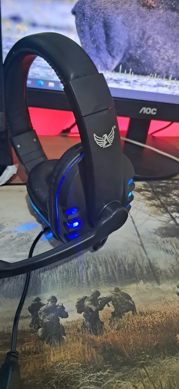 Headset Gamer RGB