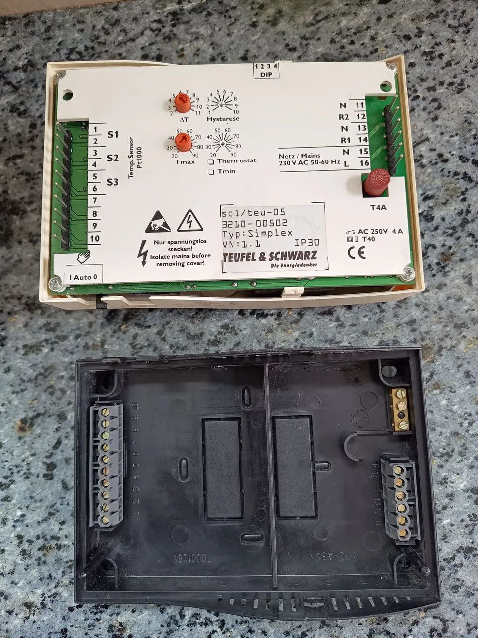 Vendo Controlador Diferencial de Temperatura para Energia Solar, Teufel e Schwarz. - Foto 2