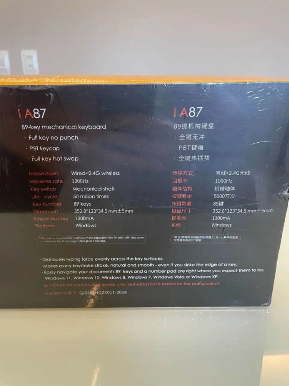 Teclado Mecânico Aigo A87 - Foto 4