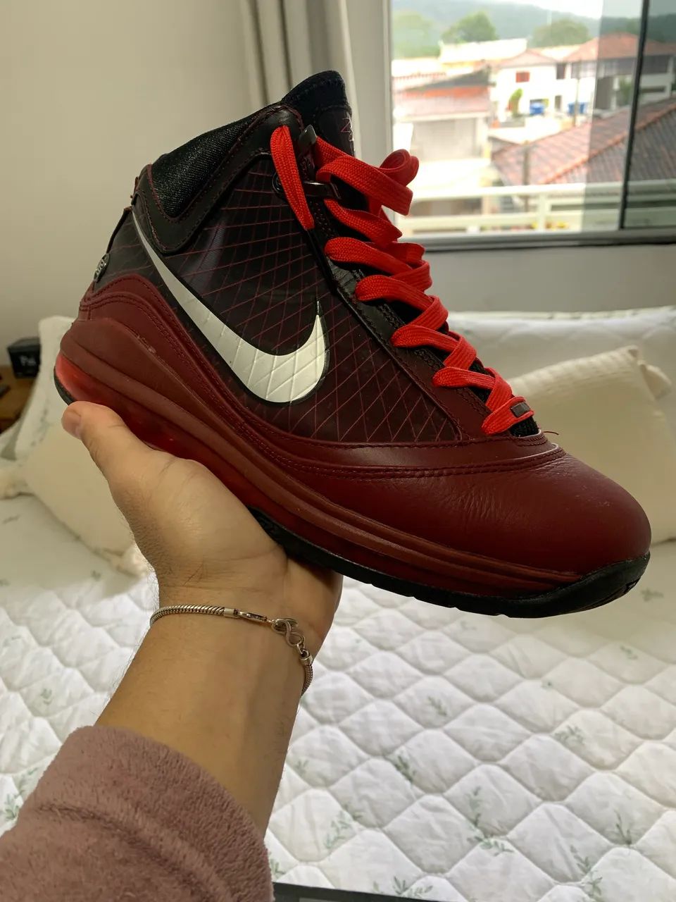 Nike Lebron 7 retrô Red 