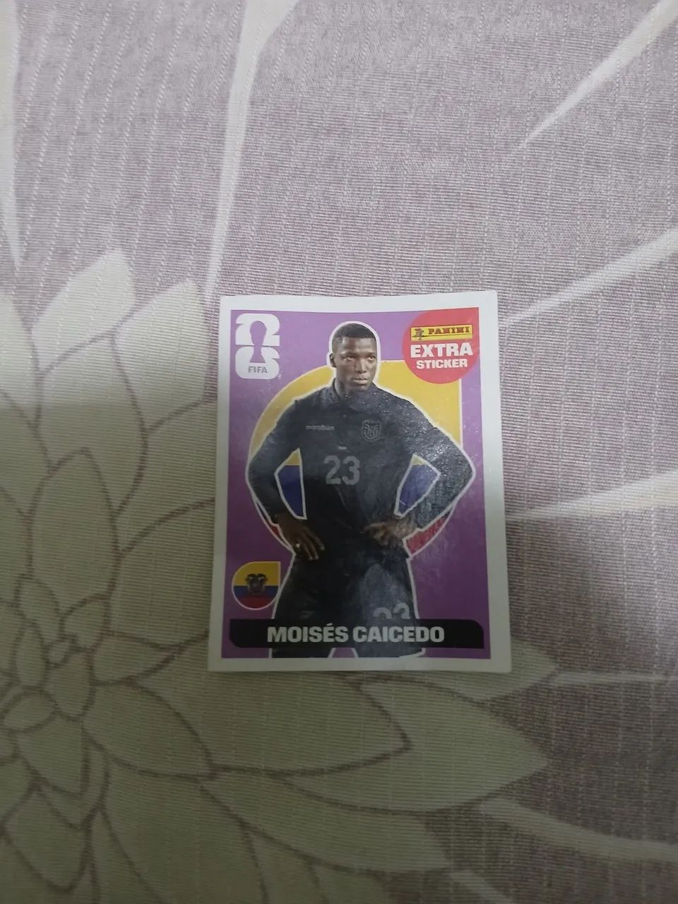 Carta lendaria moises caicedo 
