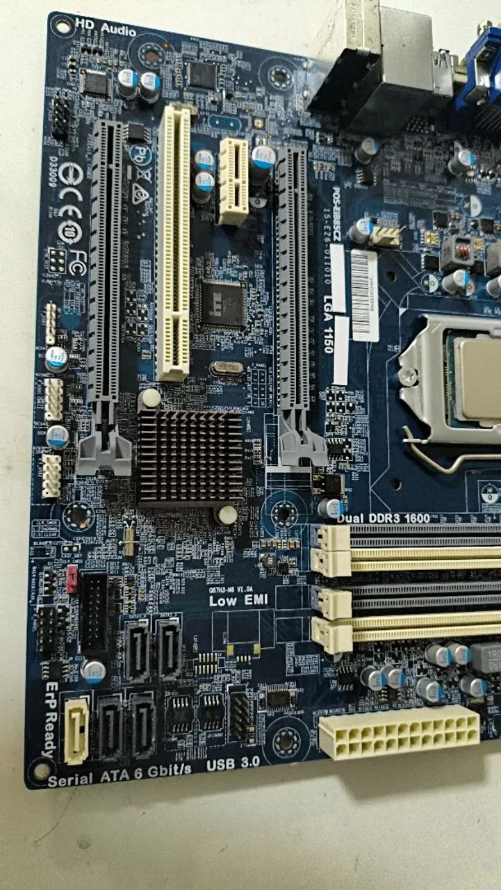 Placa e processador 