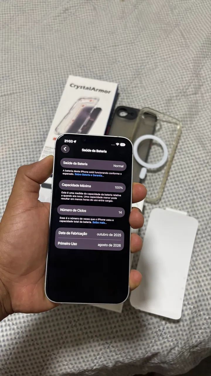 Iphone 16e, 256gb, bateria 100% - Foto 2