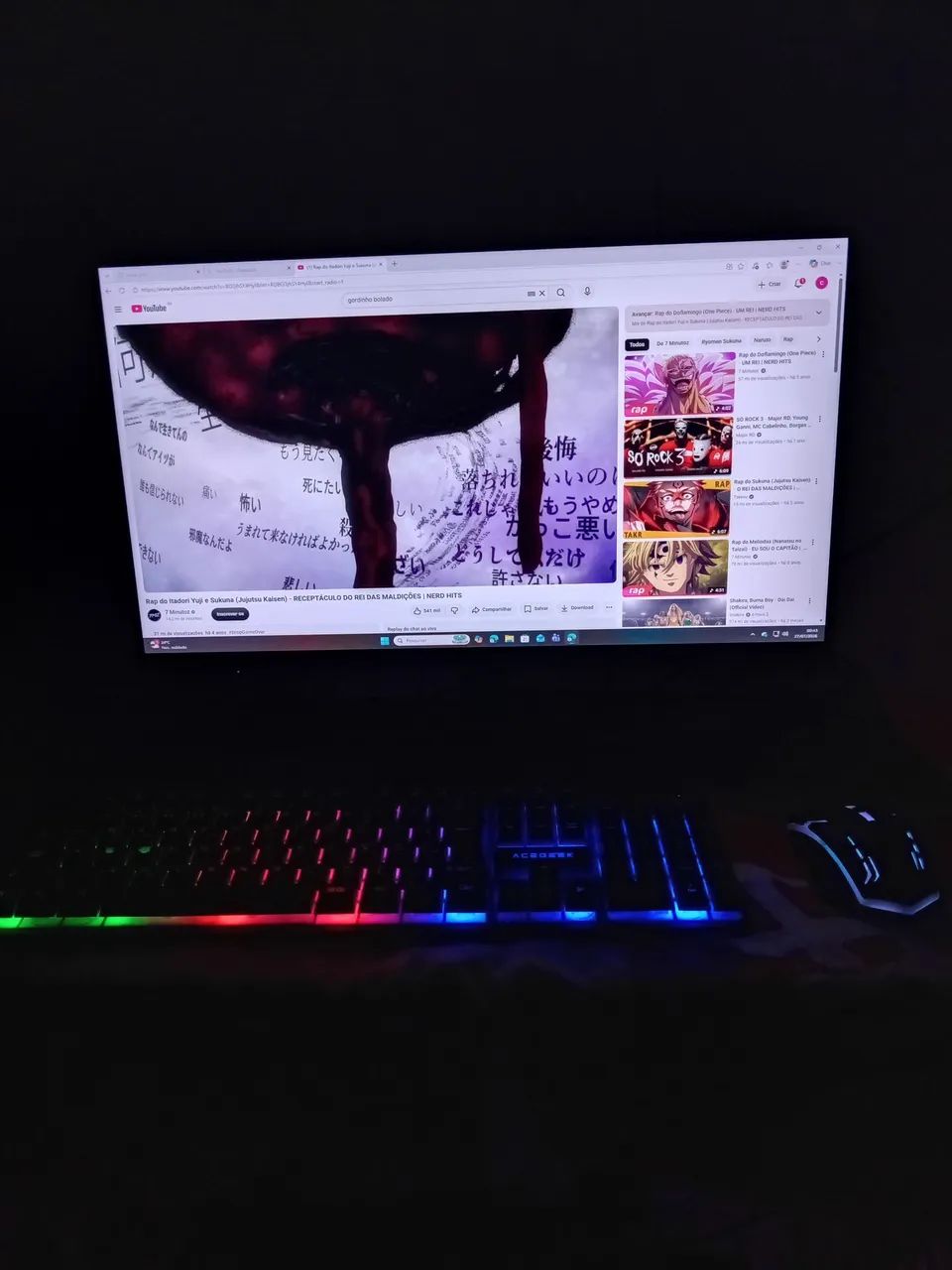 Pc gamer em perfeito estado! Processador ADM Ryzen 5 5600GT / Windows 11 Pro  - Foto 4
