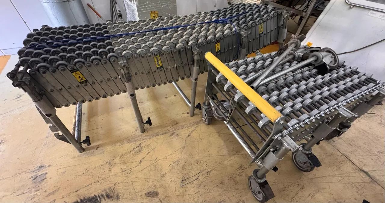 Transportadora flexível de roletes Kaufmann