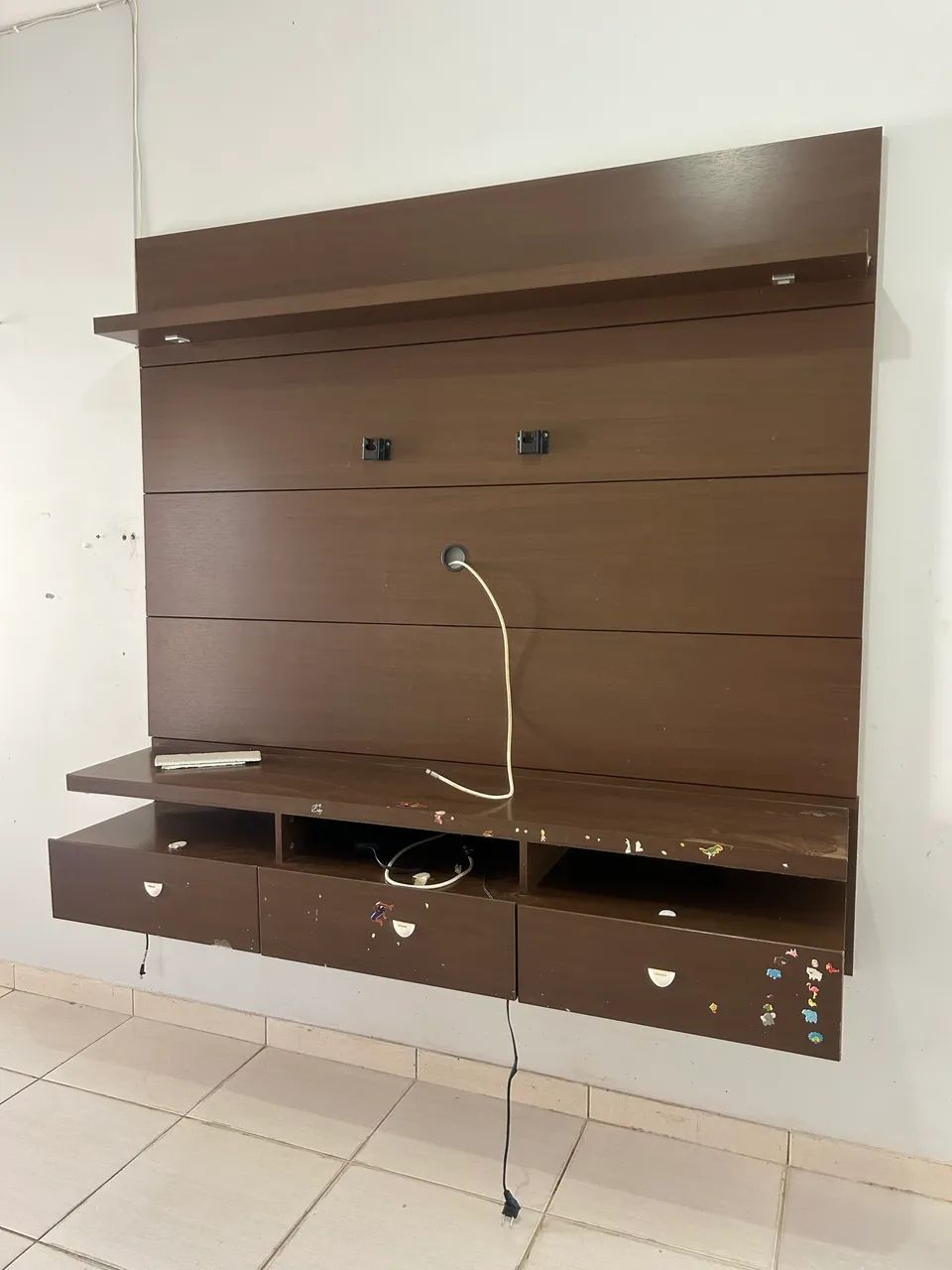 RACK COM PAINEL PARA TV