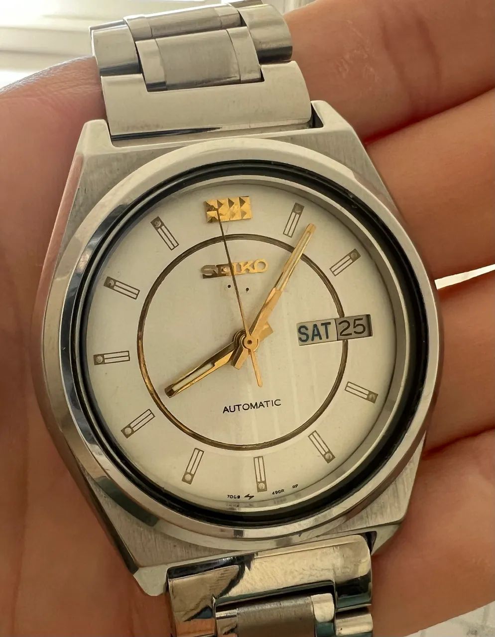 relógio 7009 seiko automático vintage - Foto 4