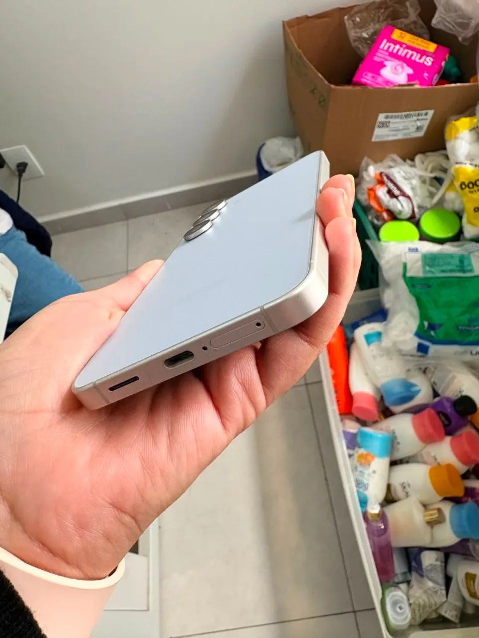 Samsung s25 FE azul 128gb - Foto 5