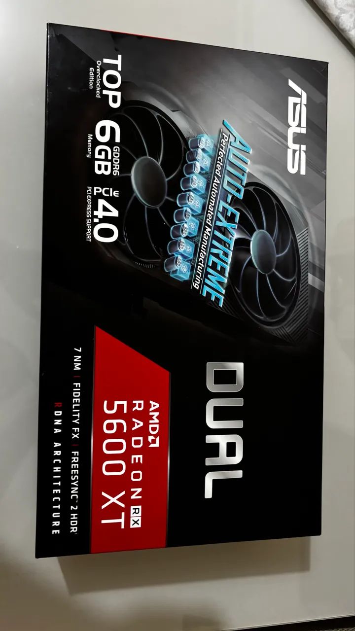 Placa de vídeo Rx 5600 xt Asus - Foto 2