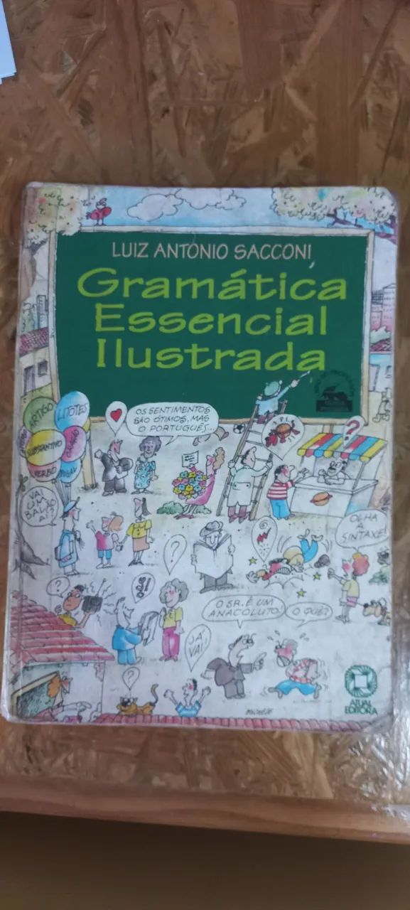 Livro Gramática Essencial Ilustrada