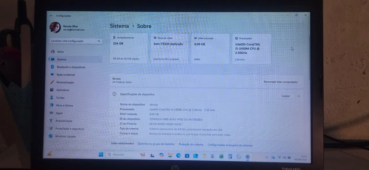 Notebook HP 4430s probook  - Foto 3