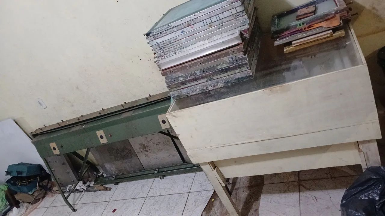 Mesa de serigrafia térmica  - Foto 5