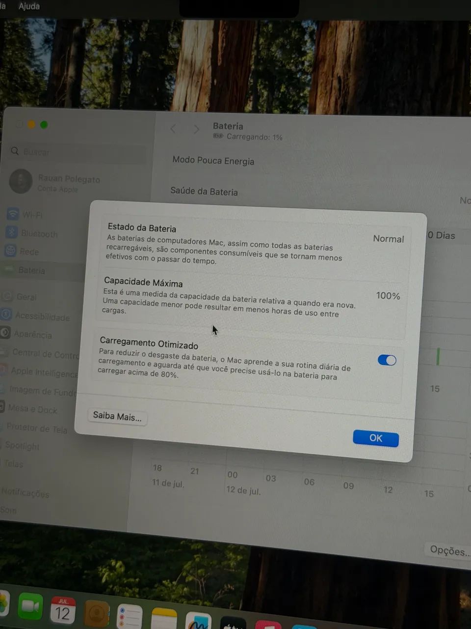 MacBook Air M2 13 polegadas 256GB Cinza + Magic Mouse 2 - Estado de Novo - Foto 4