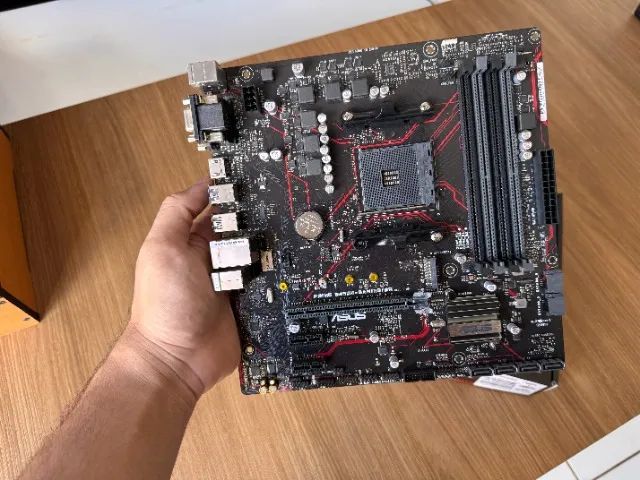 Placa Mae ASUS Prime B450M-GAMING BR AM4 DDR4 - Foto 2
