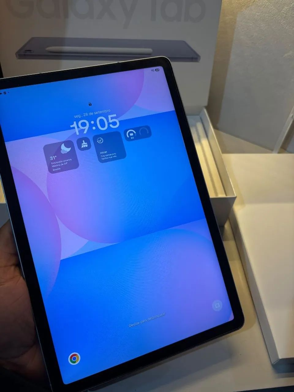 Tab S10 fe na caixa 128gb - Foto 5